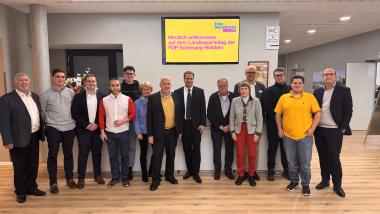 Die Delegierten der FDP Herzogtum Lauenburg.